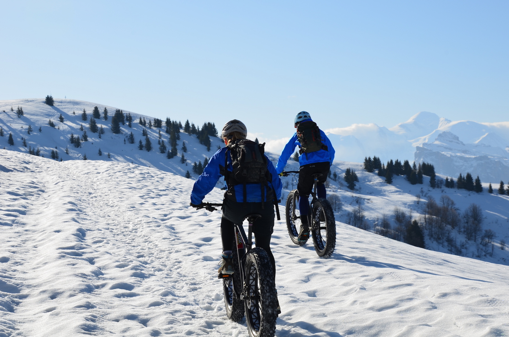 Bikes for snow best sale riding